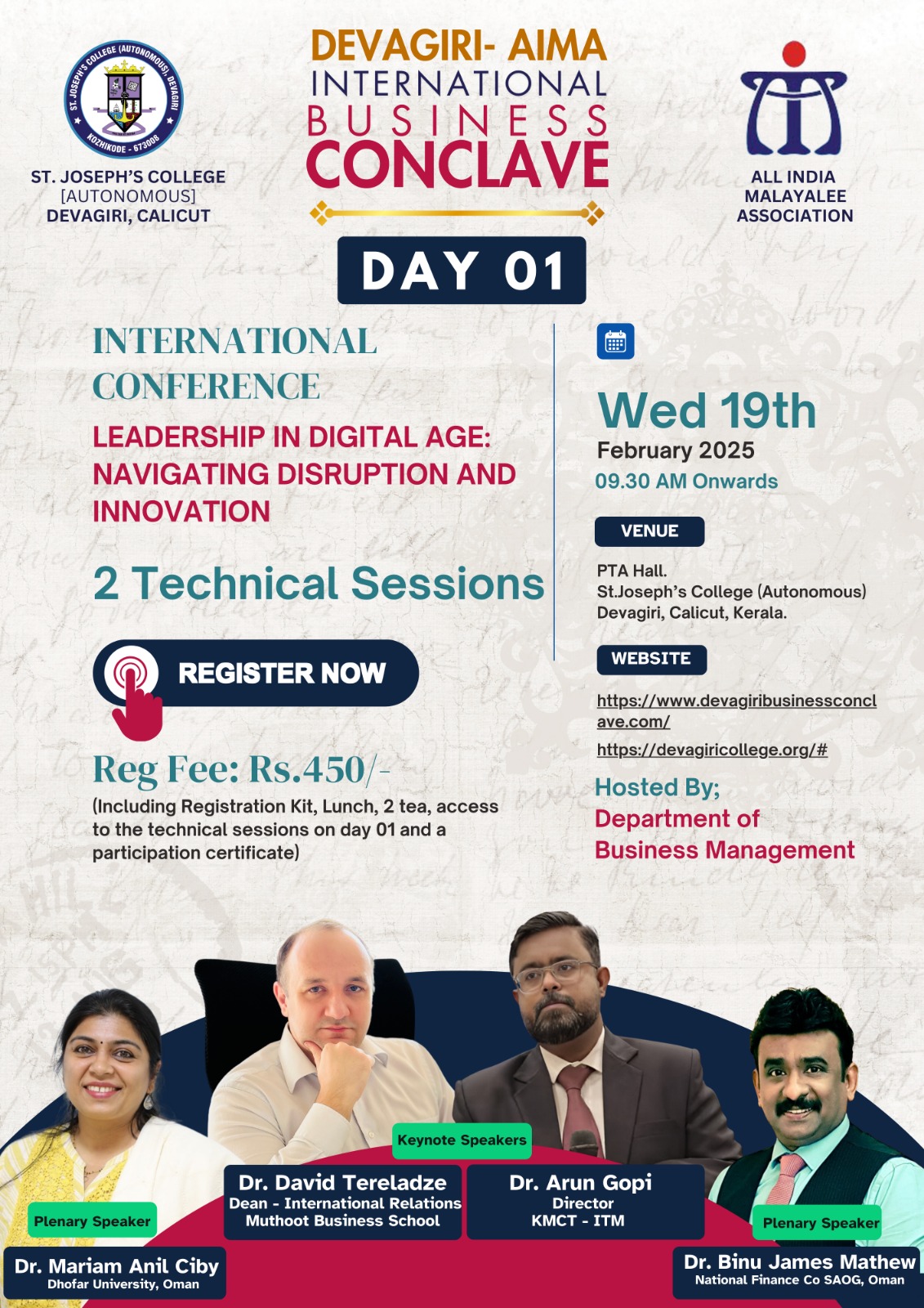 International Business Conclave Day - 1.